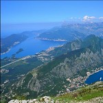 Kotor et les bouches de Kotor, Monténégro . אגם קוטור, מונטנגרו